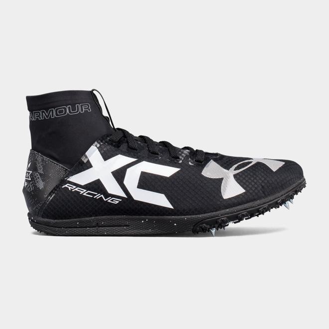 Under Armour Charged Bandit XC Spike - Panske Bezecke Topanky - Čierne/Tmavo Siva